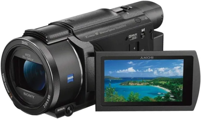 Sony FDR-AXP33 4K Camcorder mit Projektor - TOP Zustand