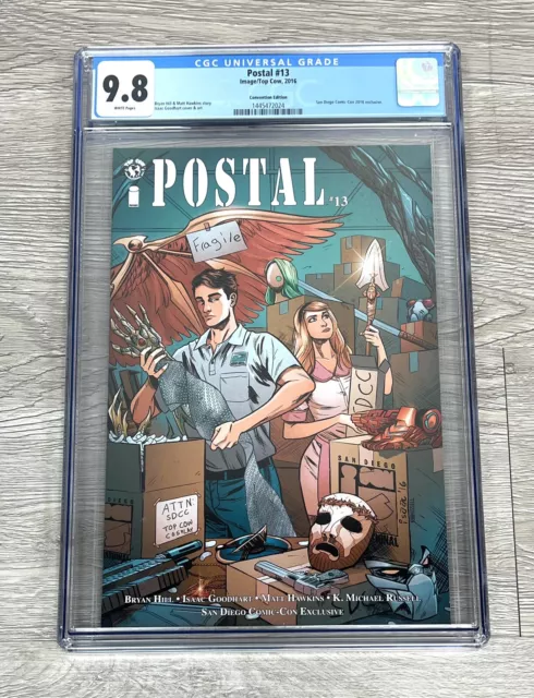 Postal #13 Top Cow Image Comics  Variant Cover San Diego Comic Con 2016 Exclusiv