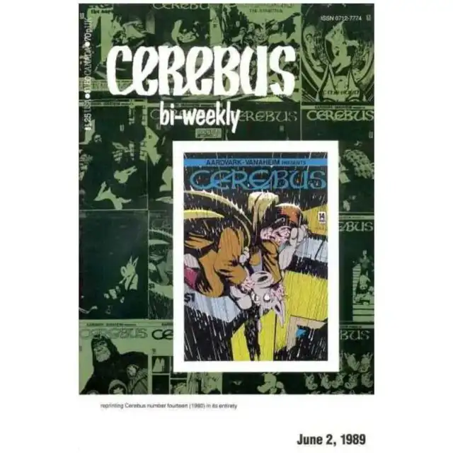 Cerebus Bi-Weekly #14 in Near Mint condition. Aardvark-Vanaheim comics [i~