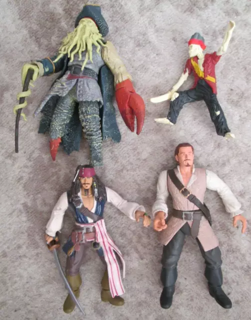 Pirates of the Caribbean Dead Man's Chest action figures