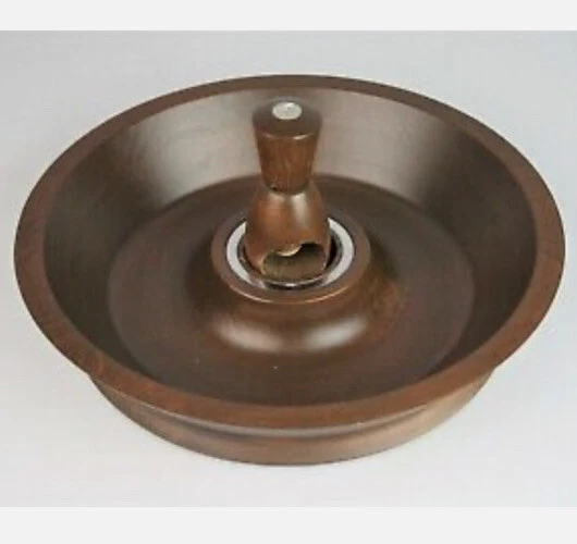 Wooden Nutcracker Bowl w/ Cracker / Easy Screw SET Vintage