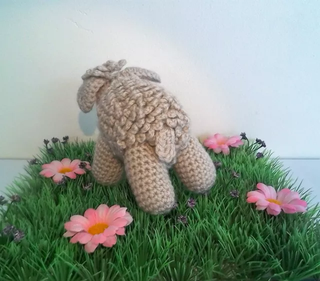 Mouton réalisé au crochet 3