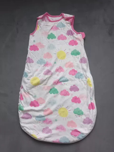 Baby girls Sleeping Bag  approx 2.5 Tog winter 0-6 months sleepsack