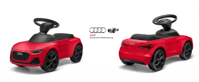 Audi Junior Quattro,  Audi Rutscherauto in rot  -NEU/OVP-