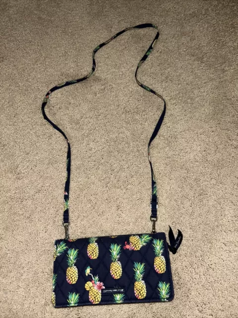 Vera Bradley RFID Crossbody Wallet Toucan Party