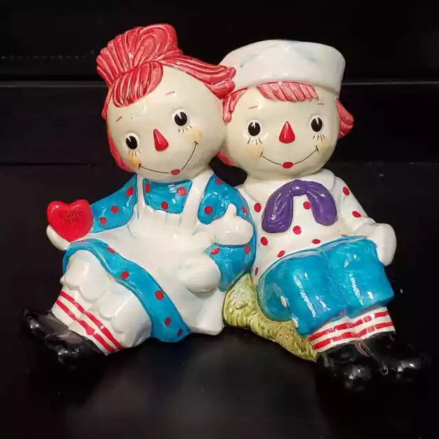 1971 The Bobbs-Merrill Company Raggedy Ann & Andy  Piggy / Coin Bank