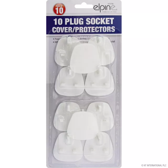 20 X Plug Socket Cover Protector Baby & Child Safety Protector Mains Socket New