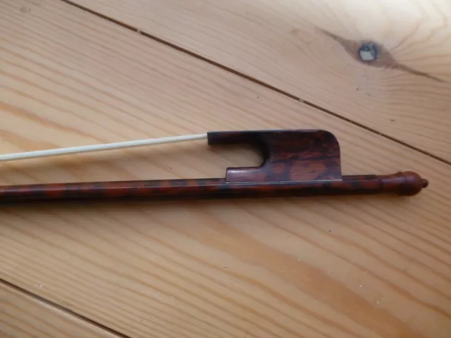 Baroque Cello Bow, Superior Snakewood, Hand Made, Great Balance, Uk Seller!