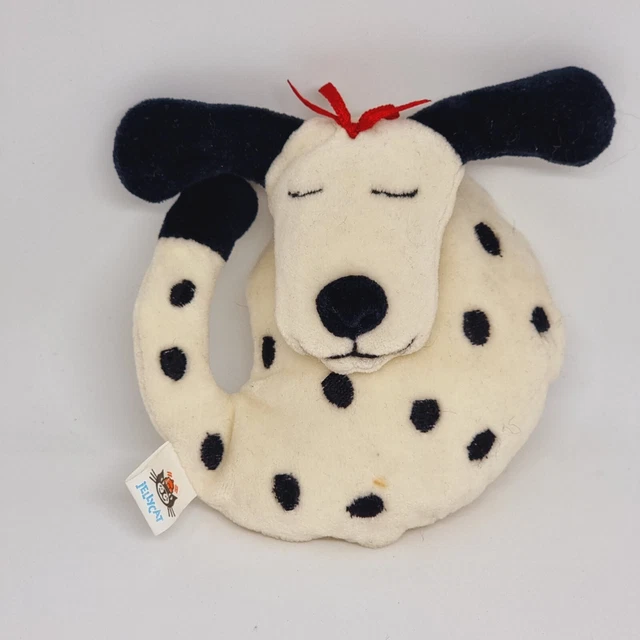 RARE JELLYCAT TINY Dalmatian Kipping Lap dog retired laptop Catnap Pup