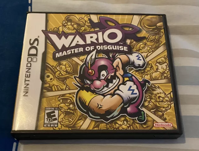 Wario Master Of Disguise Nintendo Ds