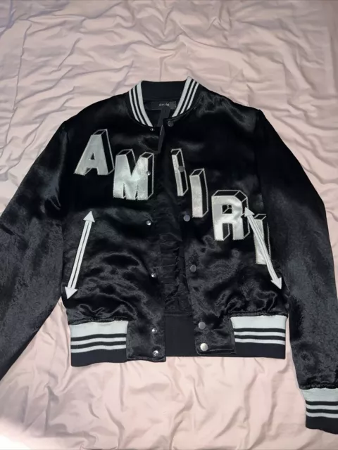 Amiri Bomber Varsity Jacket mens