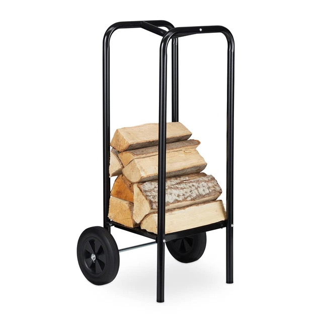 CRUCCOLINI Holzwagen Style – Aus Eisen & Holz, Tragkraft 200 Kg, Mit Rädern