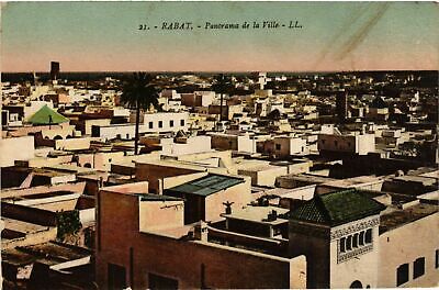 CPA AK RABAT - Panorama de la Ville MAROC (796790)