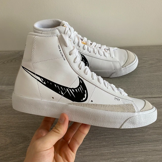 Nike blazer high vintage homme blanche outlet
