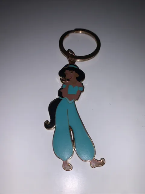 Disney Princess Jasmine Metal Keyring Metal Aladdin Jasmine Keychain