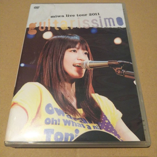 MIWA LIVE TOUR 2011 Guitarissimo DVD Japan Music Concert £57.26