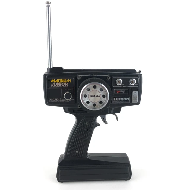 Vintage RC Futaba Magnum Jr FP-T2PKA 2 Channel Radio Car Transmitter 75.79 MHz