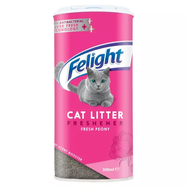 Bob Martin Felight Cat Litter Freshener with Fresh Peony Scent 300ml