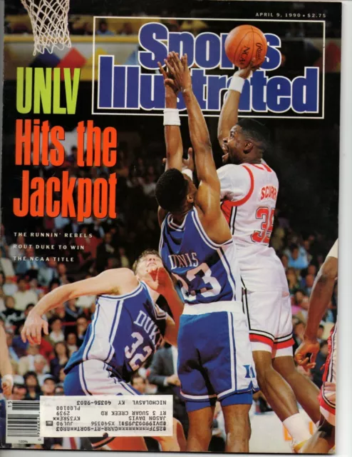 Sports Illustrated Magazine April 9 1990 UNLV vs Duke Jack Nicklaus Rain Forests