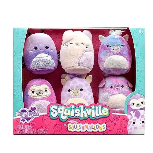 Squishmallows Squishville! (Series 6 Random) Mystery Mini Plush Pack (