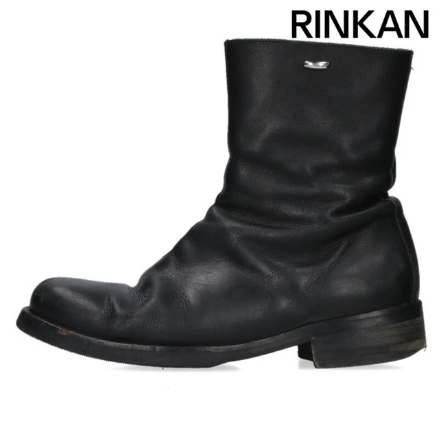 OUR LEGACY CAMION BOOT Side Zip Leather Square Toe BOOTS Men's 42 Used ...