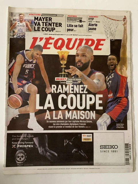 Journal L'Équipe Collector 29/06/1982 - France Autriche 1-0 - Coupe Du Monde 82