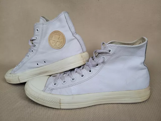 Mens white sales converse trainers