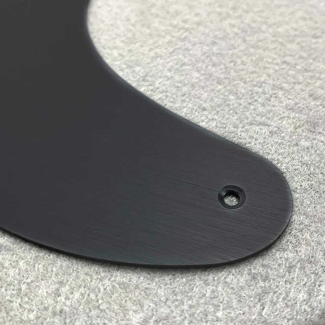 NEW PICKGUARD TELECASTER Métal ALU brossé - black - humbucker - guitare télé 2