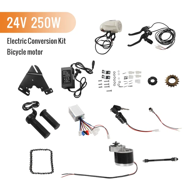 E-Bike Umbausatz 20 Zoll 250W - Elektrofahrrad Conversion Kit Mit LCD