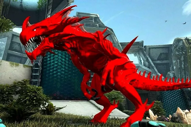 ARK Survival Evolved PS4 PS5 PVE New Top stats White Deinonychus