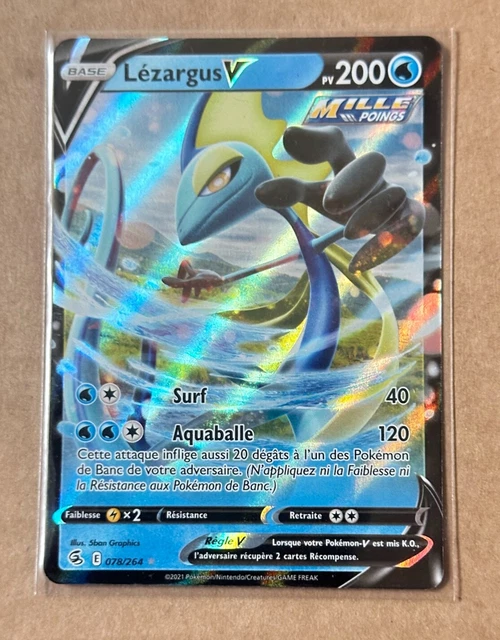Carte Pokemon Poing De Fusion Lezargus V 078/264