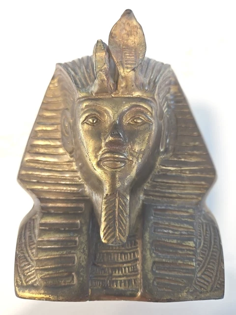 Buy 10k Yellow Gold Mini-large King Tut Pharaoh Head Pendant Online at SO ICY JEWELRY