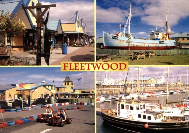 Fleetwood: Vintage Postkarte.