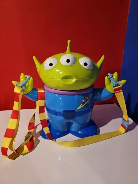 Walt Disney Parks Pixar Toy Story Space Alien Popcorn Bucket Home Decor Gift