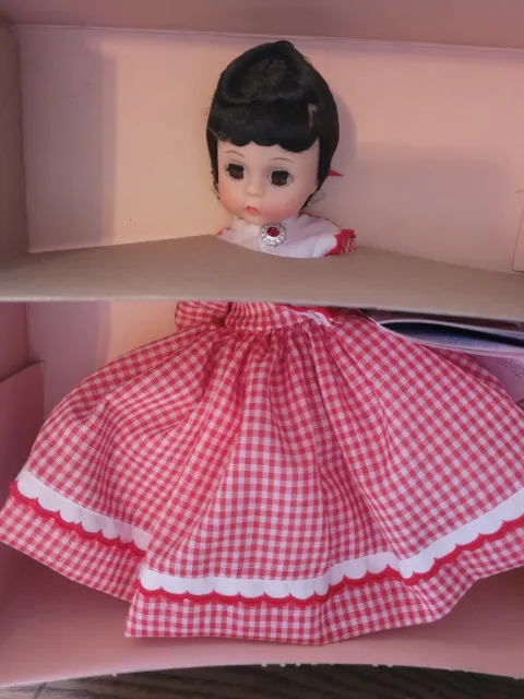 NOS Vintage Madame Alexander "Jo" Girl Doll 8" with Box #407