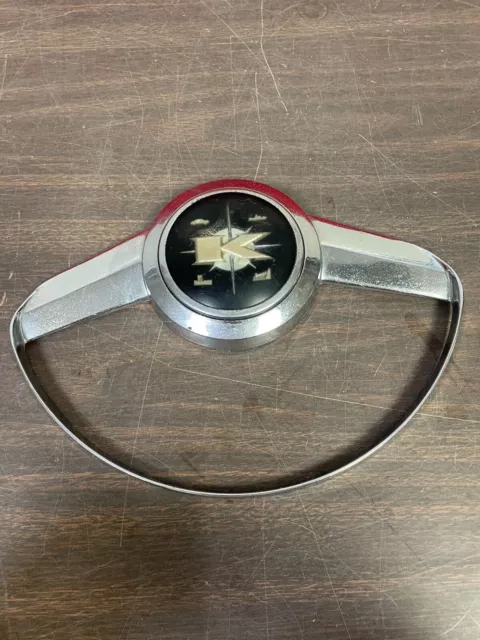 1952 1953 Kaiser Steering Wheel Horn Ring With Emblem 123