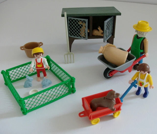 Playmobil rabbit store hutch