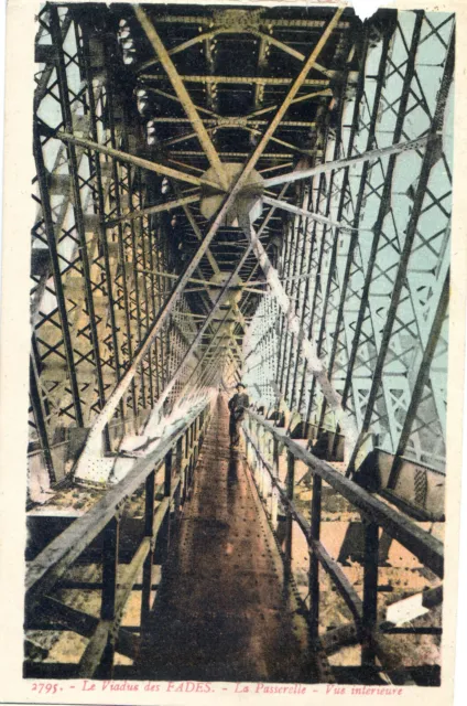 Viaduc des Fades - La passerelle - Vue intérieure