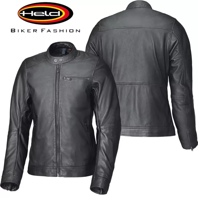 Held Motorrad-Lederjacke WESTON mit Protektoren CE