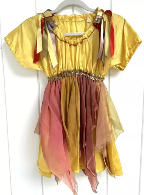 Vintage Kids Size 4 Youth Fairy 60s 70s Halloween Costume old handmade
