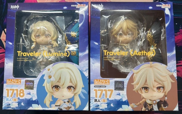 1718 Genshin Impact Traveler /Lumine Anime Figure #1717 Genshin Impact Aether A