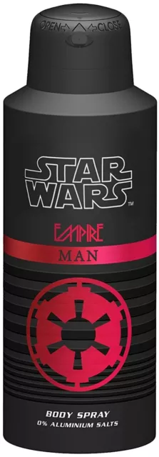 3x Star Wars Empire Bodyspray Herren 150 ml