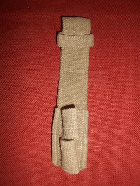 BRITISH ARMY : INΔIAN ARMY WWII ,X 1 303 LEE ENFIELD FROG ,CANVAS ...