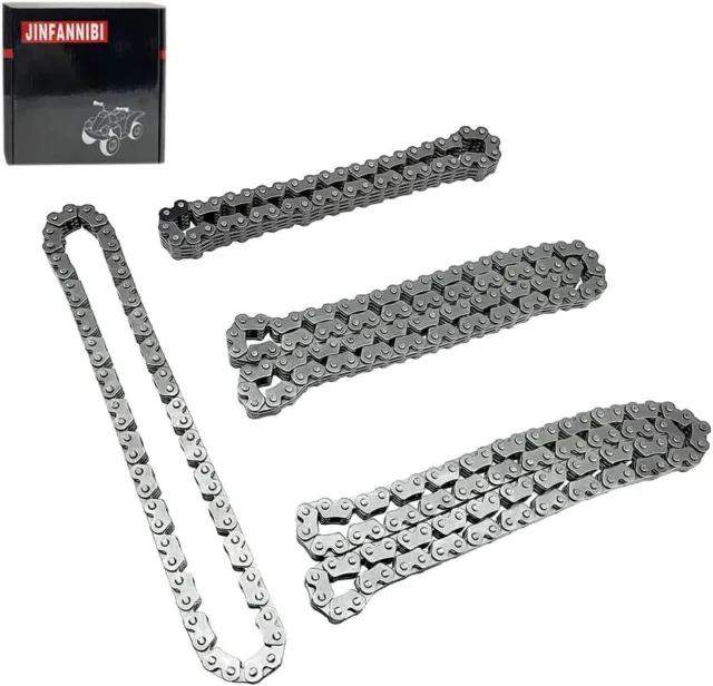 Oil Pump Chain & Cam Timing Chain for Kawasaki Brute Force 650 750 KVF650 KVF750