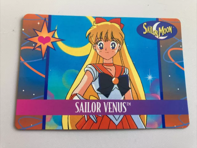 Sailor Moon Sailor Venus Trading Card 33 1995 Bandai Vintage English Anime
