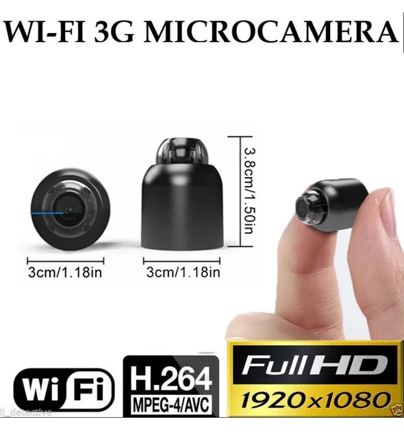 Mini Telecamera 32 GB 1080P Portatile Mini Telecamera Di Sorveglianza - Foto 2