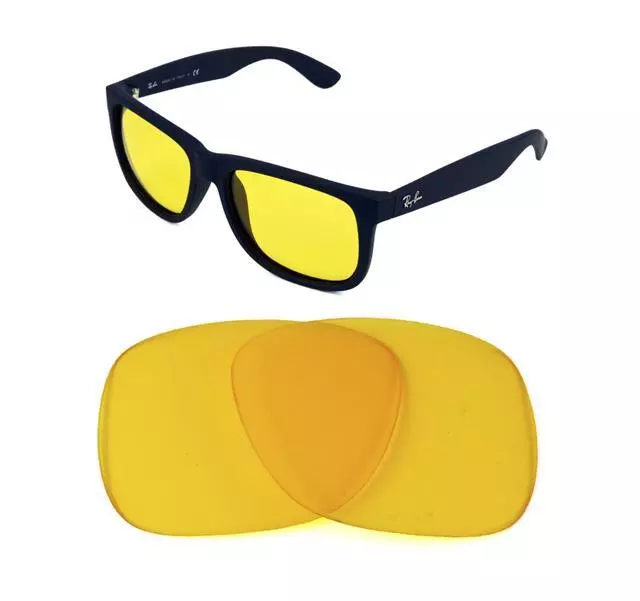 NUOVO OBIETTIVO VISIONE NOTTURNA POLARIZZATO DI RICAMBIO AR FIT RAY BAN BAN RB4221 50 mm SUNGL