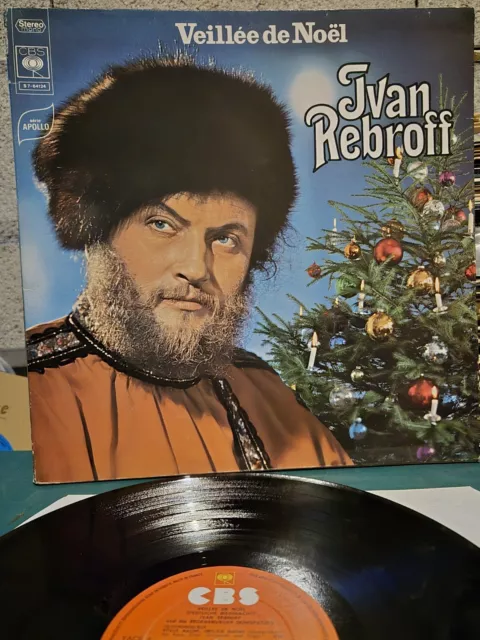 Ivan Rebroff Veillee De Noel Lp 33T Vinyle Ex Cover Ex Ori 1969 Gatefold