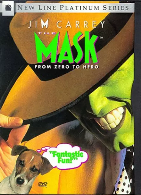 The Mask DVD Action, Adventure (1997) Jim Carrey Quality Guaranteed