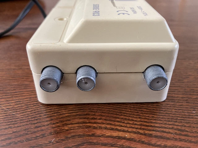 ALCAD SERIE 903 VHF/UHF antenna amplifier ALCAD SERIE 903 230V~ =10% 50 ...